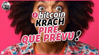 💥 URGENT  KRACH PLUS GRAVE QUE PRÉVU  👑 Analyse Bitcoin FR ⚡ [upl. by Payson651]