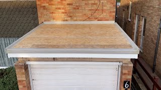 Completing the garage flat roof Day 2 [upl. by Hgieloj]