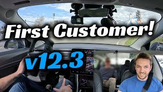 I Put Teslas Latest FSD v123 to Work  Customer Reactions Ep 62 [upl. by Kirre]