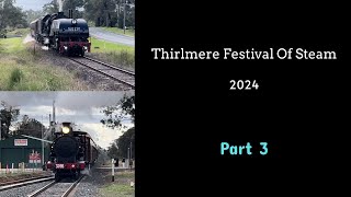 Micah’s Vlog 86 Thirlmere Festival Of Steam 2024  Part 3 [upl. by Aracaj]