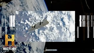 Astronauts Capture OUT OF THIS WORLD Object  Space Junk or UFO”  The Proof Is Out There  Shorts [upl. by Greenwood]