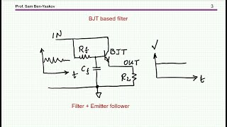 BJT filters and capacitance multipliers [upl. by Notnert130]