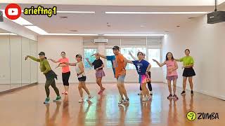 La Salsa Calieña  Cali Flow Latino  Zumba Choreography  ZIN Arief [upl. by Ennagrom]