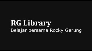 Penjelasan Rocky Gerung tentang Dialektika Menyadarkan Kita bahwa Finalitas adalah Musuh Kemajuan [upl. by Sorkin]