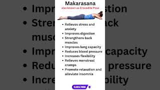 Makarasana for Yoga Beginners shorts viral yoga [upl. by Nave]