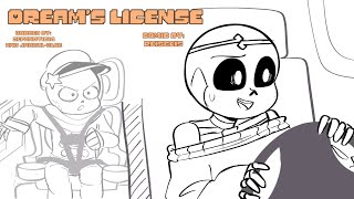 Dreams License Dreamtale Comic Dub AU Sanses [upl. by Ydnak]