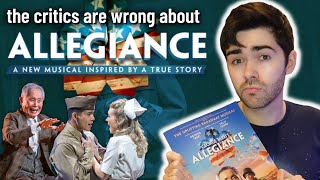 why I loved ALLEGIANCE  the charing cross theatre London musical UK premiere starring George Takei [upl. by Adnilem]