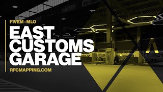 East Customs Garage Car Workshop Tuner Shop Fivem Mlo [upl. by Carolin381]