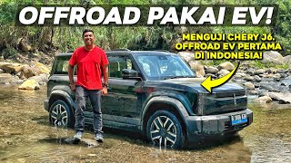 REVIEW CHERY J6 MOBIL LISTRIK OFFROAD SEPERTI DEFENDER DENGAN UKURAN JIMNY [upl. by Banyaz]