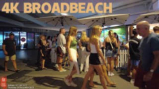 4k Explore Broadbeach Nightlife  Broadbeach  Gold Coast  Queensland  Australia [upl. by Shauna361]