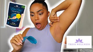 I Found the BEST Hard Wax for Coarse Hair  Sensitive Skin  Amazon Bikini Wax Kit Demo amp Review [upl. by Yatnuahs]