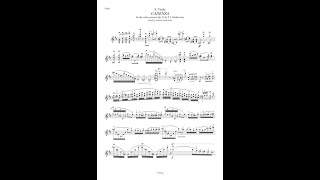 Tchaikovsky Violin Concerto Cadenza [upl. by Crescint268]