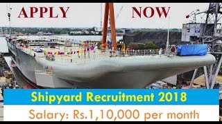 Cochin Shipyard Recruitment 2018  Apply Online  Executive Trainees Posts [upl. by Enimzzaj630]