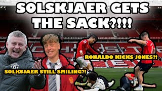 SOLSKJAER GETS THE SACK [upl. by Jennee]