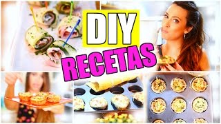 RECETAS FÁCILES Y DELICIOSAS  Desayunos y Comidas  Lizy P [upl. by Aridatha]