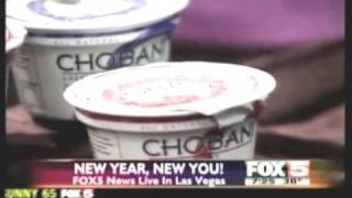 Chobani Yogurt on Fox 5 News [upl. by Yllil]