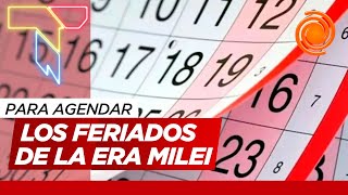 Calendario de feriados 2024 cuántos findes largos habrá y cuál será el quotsuper feriadoquot de seis días [upl. by Nomad681]