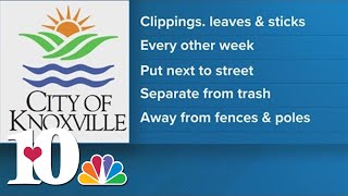 Knoxville Public Service to begin brush pickup cycle on March 4 [upl. by Ornie]