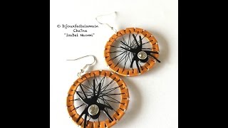 DIY Coffee pod Comment faire des boucles doreilles Halloween [upl. by Colon]