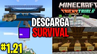 👉 D3SCARGA SURVIVAL TECNICO para la 121  MUNDO TÉCNICO 2024 Minecraft Bedrock [upl. by Janus767]