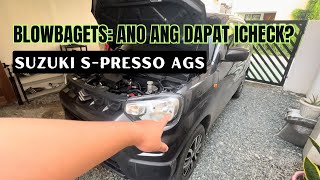 BLOWBAGETS Ano ang dapat icheck  Suzuki Spresso AGS [upl. by Rusell]