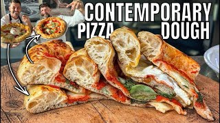 How To Make Contemporary Pizza Dough  For The House [upl. by Emlin]