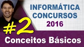 Conceitos Básicos de Informática para Concursos  Aula 2 [upl. by Whitebook]