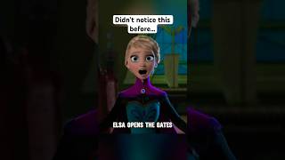 Didnt notice this Detail in Frozen before frozen disney shorts [upl. by Eelyr]