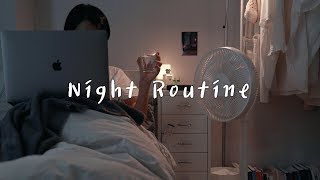 summer night routine🌙 나이트 루틴  집에서 일하는 밤 [upl. by Borek617]