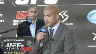 UFC 148 Press Conference Highlight Video [upl. by Tfat]