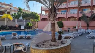 Tenerife Spain  Marola Park Apartments Las Americas  Los Cristianos [upl. by Danzig]