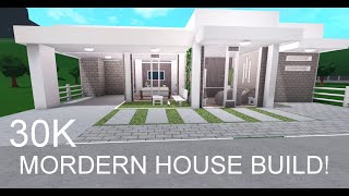 BLOXBURG30K MODERN FAMILY HOUSE BUILD NOGAMEPASS [upl. by Zwiebel]