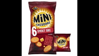 JACOBS MINI CHEDDARS SMOKEY BBQ REVIEW [upl. by Claudian]