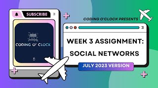 NPTEL Week 3 Assignment Social Networks July 2023 [upl. by Ev]