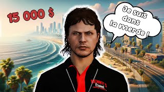 GTA 5 RP A ZERO EN HARDCORE  8 Jai une prime sur la tête tout lillégal me recherche [upl. by Nitsur]