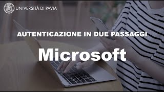 AUTENTICAZIONE IN DUE FATTORI  MICROSOFT [upl. by Dredi]