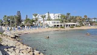 6 Novembre 2024 Ayia Napa Harbour Limanaki Beach Cyprus [upl. by Lindell]