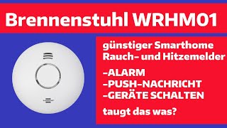 Smarter Rauchmelder ohne Zentrale von Brennenstuhl Wie er funktioniert was er kann und was nicht [upl. by Nauqahs]