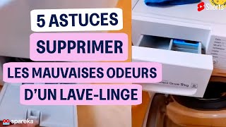 5 astuces pour éviter ou supprimer les mauvaises odeurs dans un lavelinge 👌 tutorial lavelinge [upl. by Bunce]