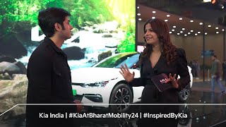 Kia India  KiaAtBharatMobility24  InspiredByKia [upl. by Rubenstein480]