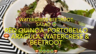 Watercress Beetroot Salad 🥗 [upl. by Ettenyl]