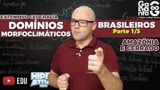 Geografia do Brasil  Domínios Morfoclimáticos Brasileiros 0103  Amazônia e Cerrrado [upl. by Ayouqes978]