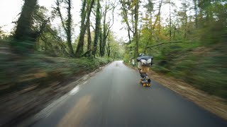 Skating a new spot in the Blackdown Hills with Jed Sam and Phil [upl. by Rame39]