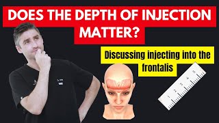 How To Treat The Frontalis INCLUDING Depth of Injection  Array Academy Aesthetics Training [upl. by Cal]