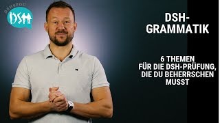 🚀 DSHGrammatik WELCHE THEMEN DSHPrüfung 2023 [upl. by Mauri]