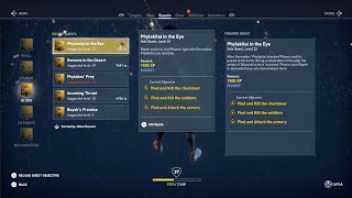 Assassins Creed® Origins  Side Quest  Phylakitai in the Eye [upl. by Eelnyl]