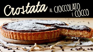 CROSTATA CIOCCOLATO E COCCO Ricetta Facile  BuonIdea [upl. by Nameerf]