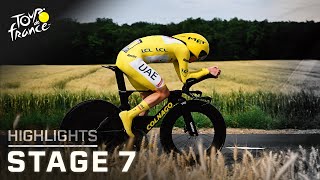 Tour de France 2024 Stage 7  EXTENDED HIGHLIGHTS  752024  Cycling on NBC Sports [upl. by Eugen466]