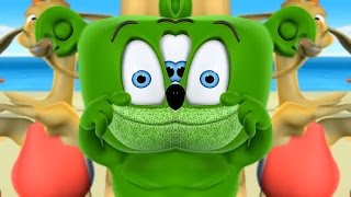 Gummibär MIRROR Wiggle Wiggle Freaky Gummy Bear Song [upl. by Enehs]