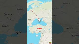 Distance between Vilnius Lithuania to Tel Aviv Palestine moscowregion army aviation ukrainerussi [upl. by Blain]